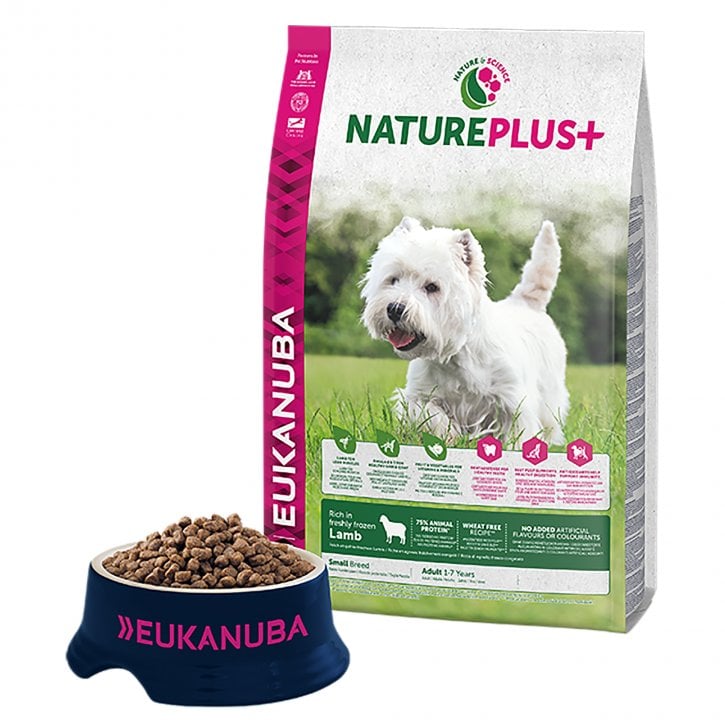 EUK NATURE + ADULT SMALL LAMB 2.3 kg.